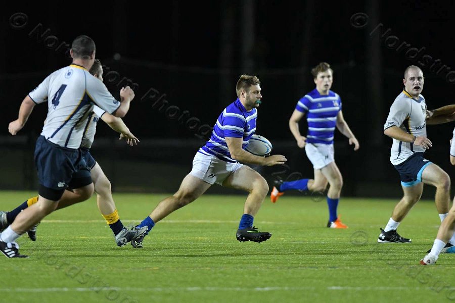 Wheaton Men\'s Rugby vs Mass Maritime.  Photo by Keith Nordstrom